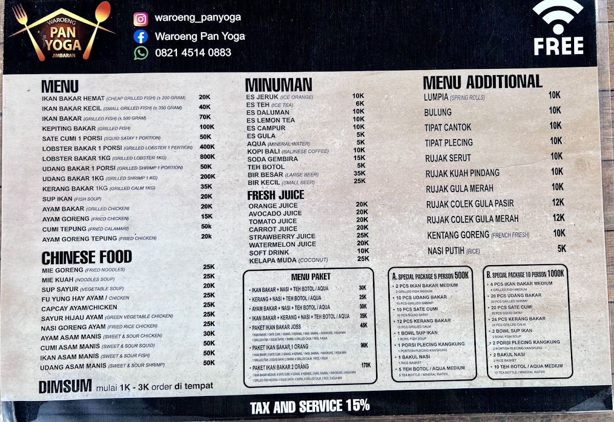 Menu Waroeng Pan Yoga-4